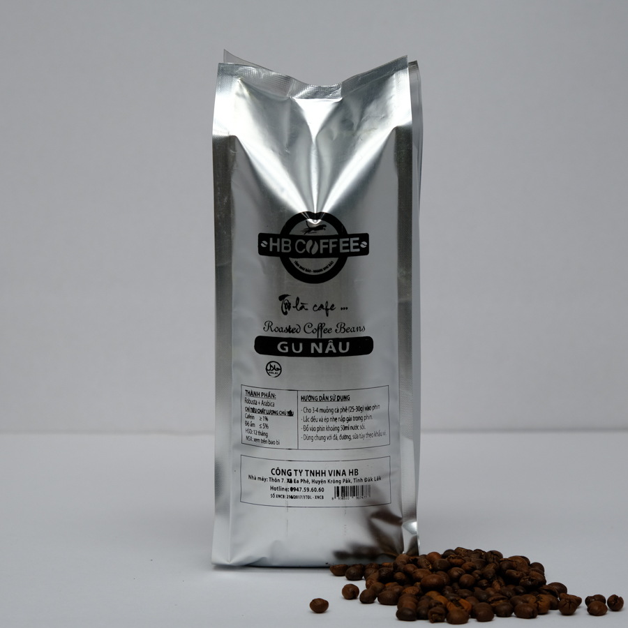 Combo 6 Bịch Cà Phê Robusta  Culi S18 Rang Xay  500g ( 3 Kg )